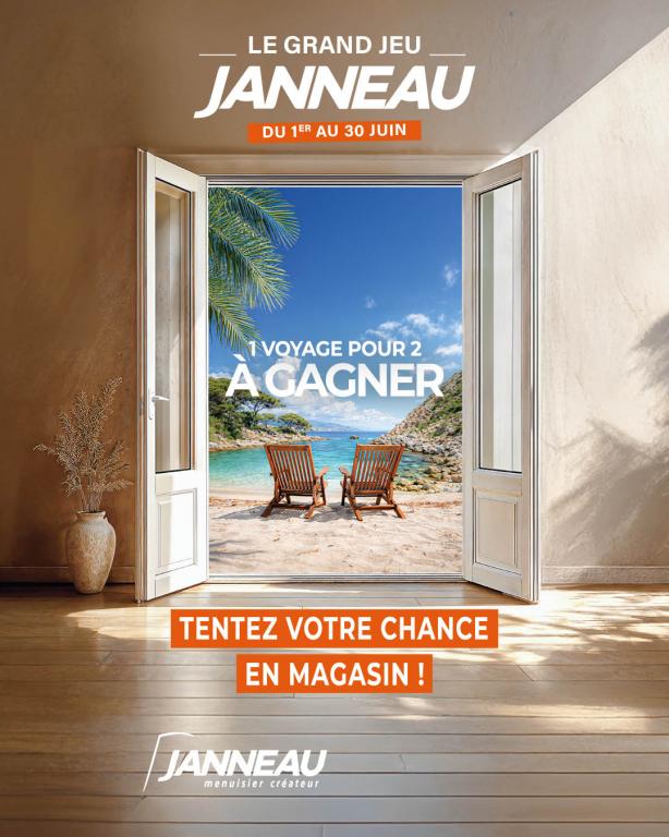Le grand jeu Janneau du 1er au 30 juin 2026